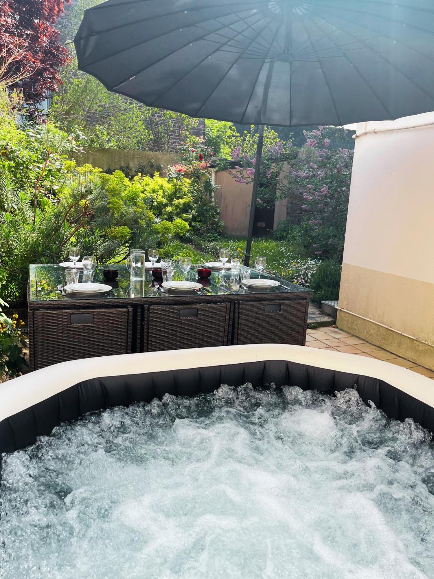 Ideal - Plage, Jardin & Jacuzzi, Proche Plage Et Thalasso - 1 A 6 Personnes 생말로 외부 사진